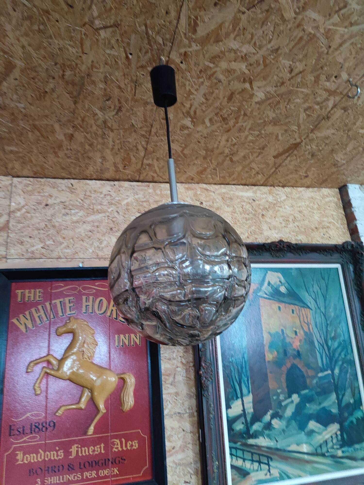Murano glass pendant light
