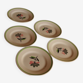 Digouin dessert plates perrette model