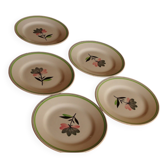 Digouin dessert plates perrette model