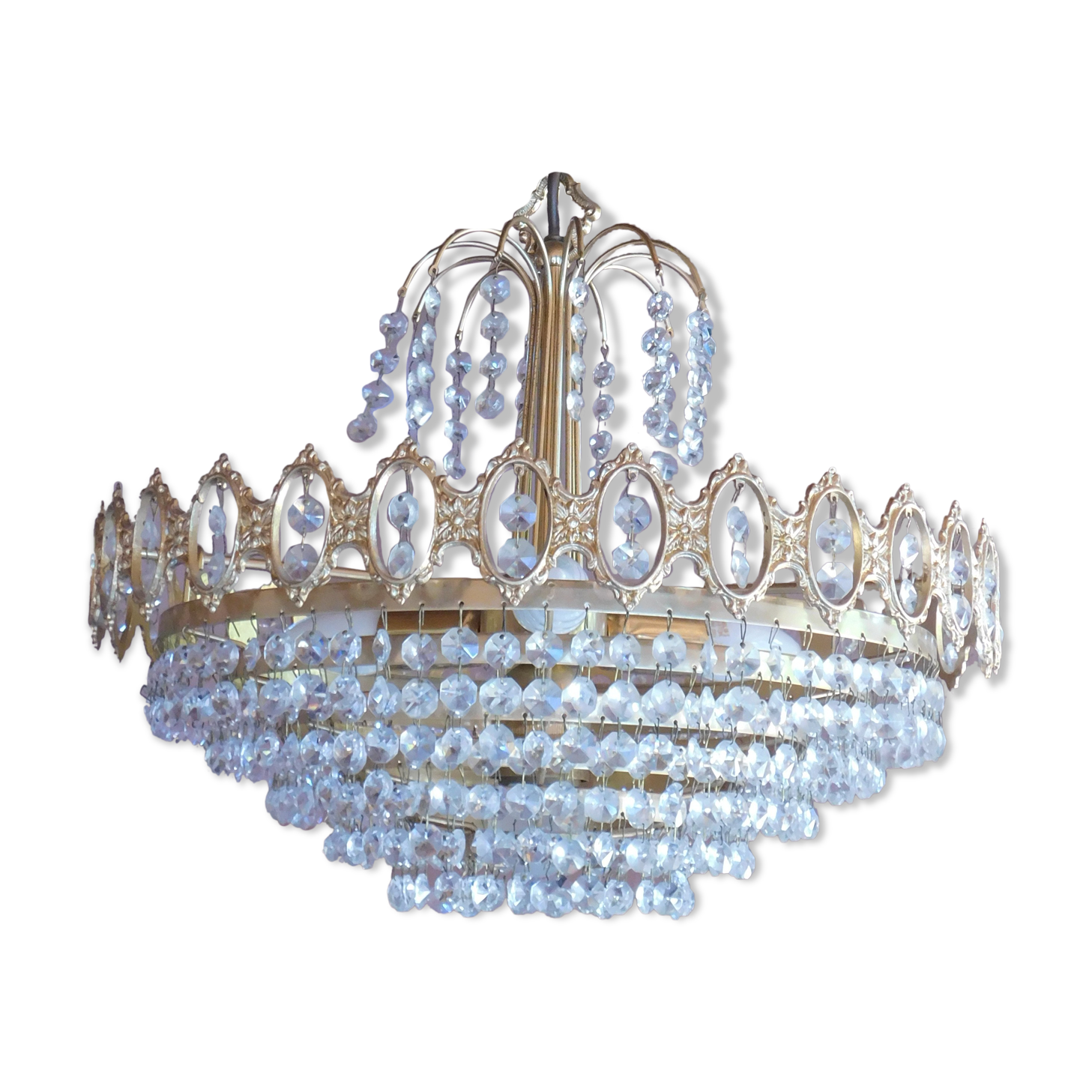 Lustre à pampilles ø 43 cm