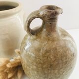 Vintage stoneware pitcher