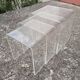 3 nesting tables in plexiglass