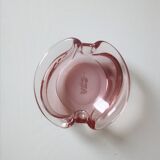 Csa ashtray in blown glass 70s