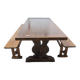 Vintage country monastery dining table