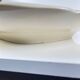 Large rectangular Sarreguemines cream dish, early 20th century.