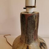 Large Danish ceramic table lamp from 1988 (stamped on the bottom)
