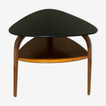 Table basse "bow wood" steiner 1950