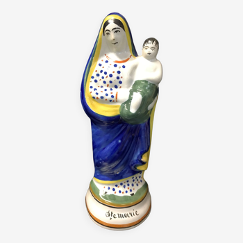 Sainte Marie in Malicorne earthenware, 1st part of the twentieth century