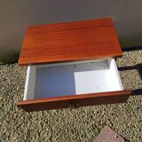 Vintage old Scandinavian bedside table