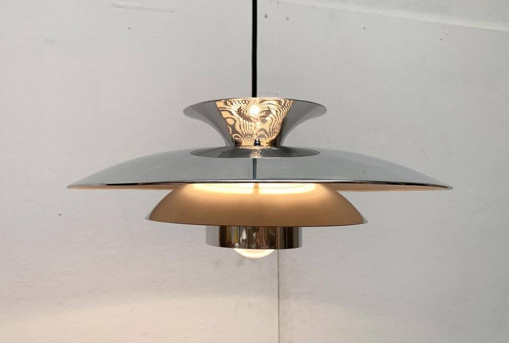 Danish suspension Space Age mid-century by Lyskaer, 1970s