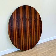 Mid-Century Arkana Round Dining Table in Brazilian Rosewood