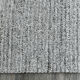 2x8 white & black vintage runner rug 61x234cm