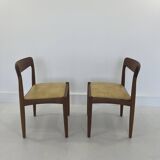Vintage Danish Dining Chairs in Teak by H.W. Klein for Bramin, Set of 2