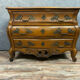 Commodity Louis XV Bordeaux tomb in natural wood patinated around 1900-1920