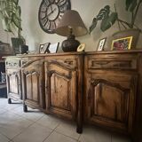 Solid oak sideboard