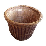 Cache jar in wicker