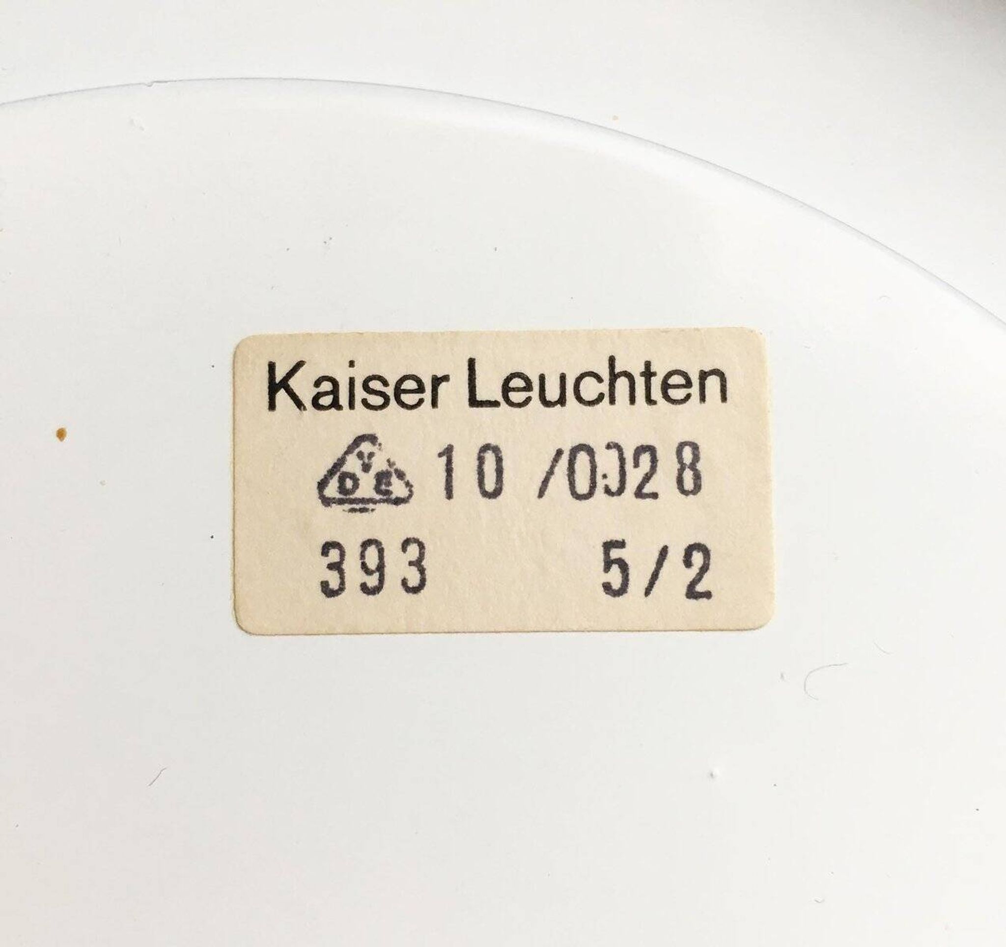 Minimalist table lamps from the German mid-century space age by Kaiser Idell / Kaiser Leuchten, 1960s, set of 2.