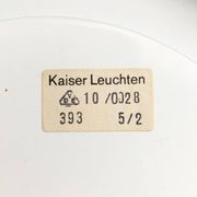 Minimalist table lamps from the German mid-century space age by Kaiser Idell / Kaiser Leuchten, 1960s, set of 2.