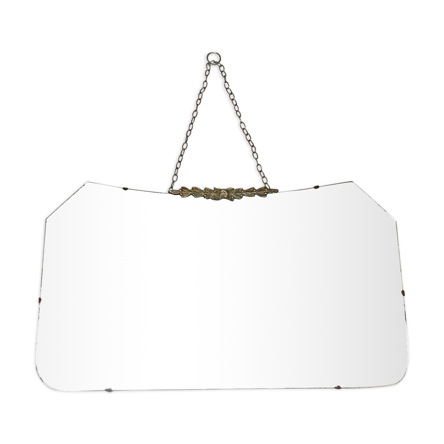 Bevelled Art Deco mirror