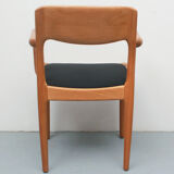 1970s armchair in oak, Juul Kristensen