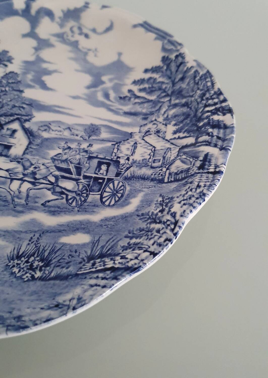 English Style Presentation Platter - Lunéville France