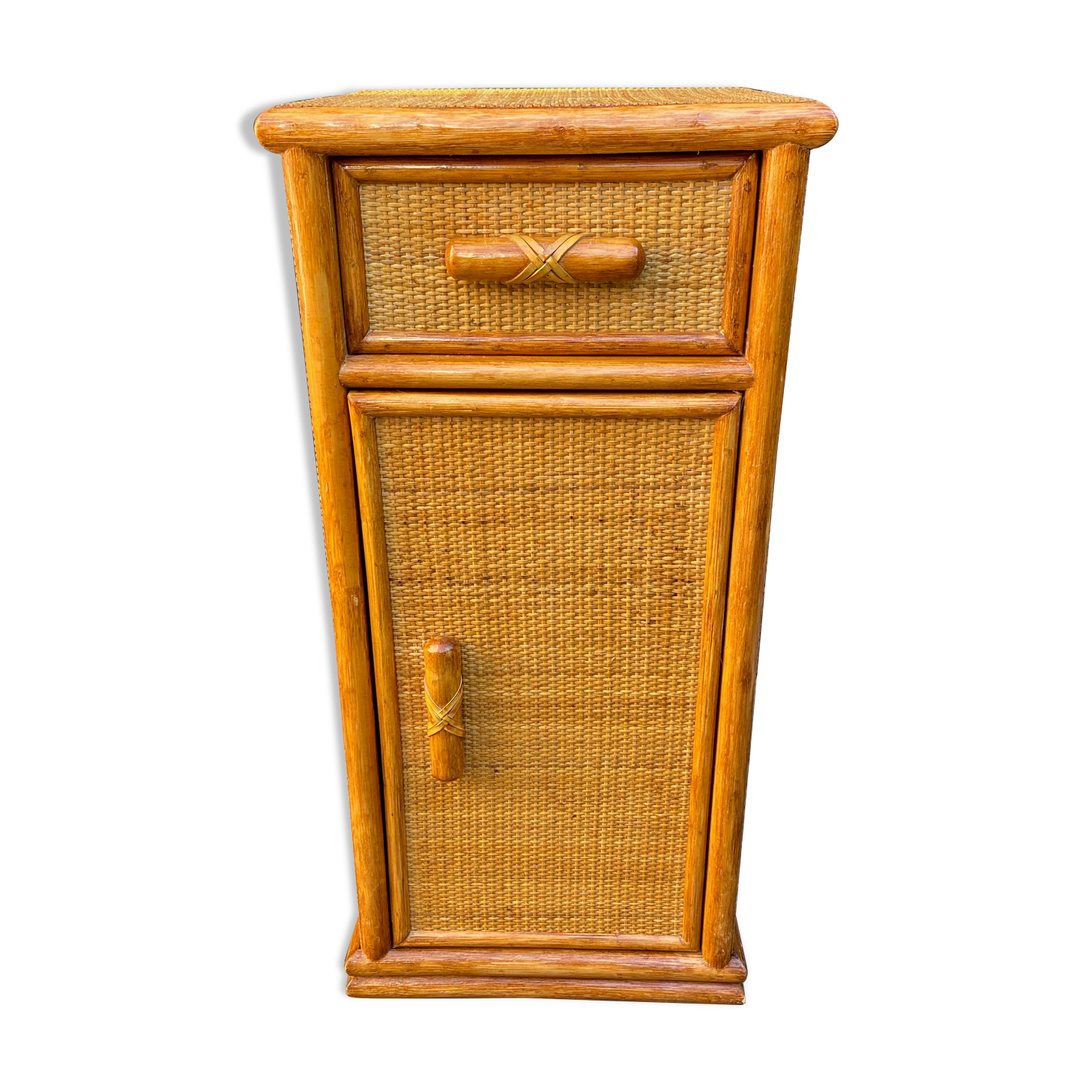 Rattan bedside furniture