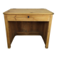 Striped pine office counter