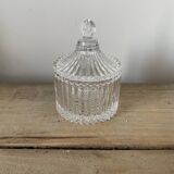 Small glass candy dish