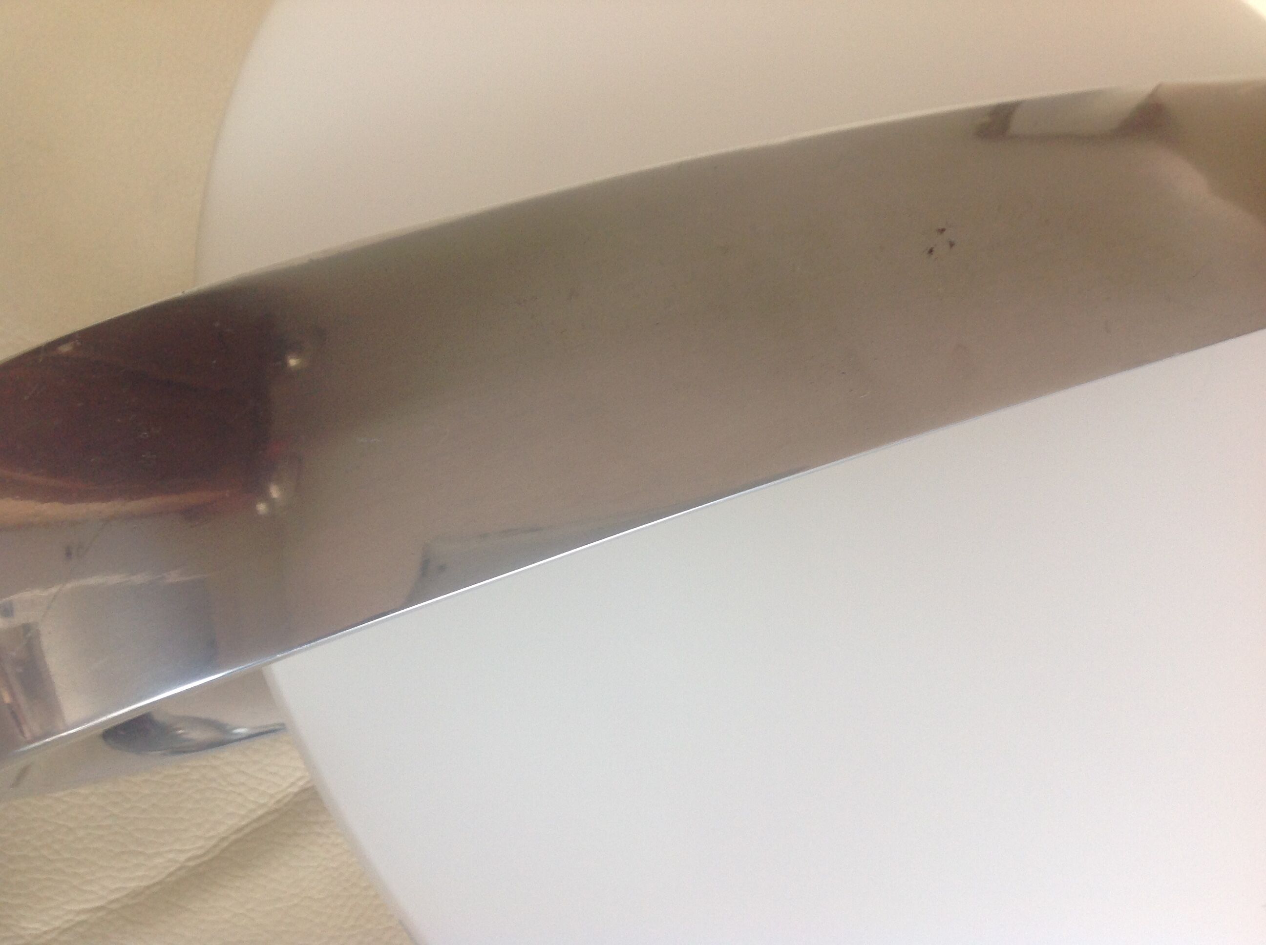 Circular frosted glass wall lamp and aluminum headband by Vetri Murano, vintage 70s-80s