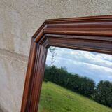 Wooden mirror