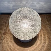Vintage White Porcelain Ceiling Light, 1970s