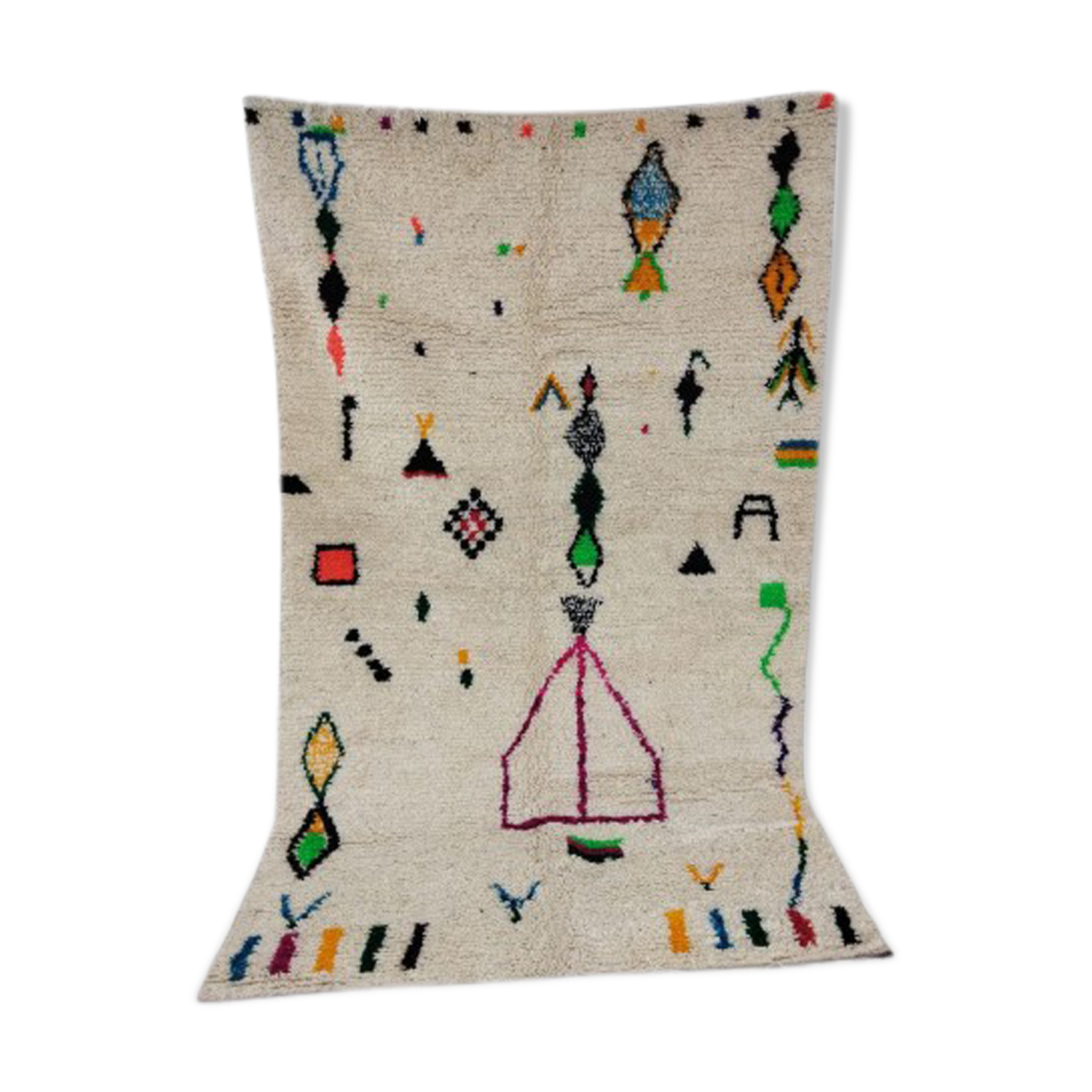 250x145cm moroccan berbere carpet