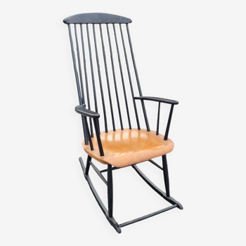 Rocking chair vintage des années 70