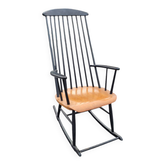 Rocking chair vintage des années 70