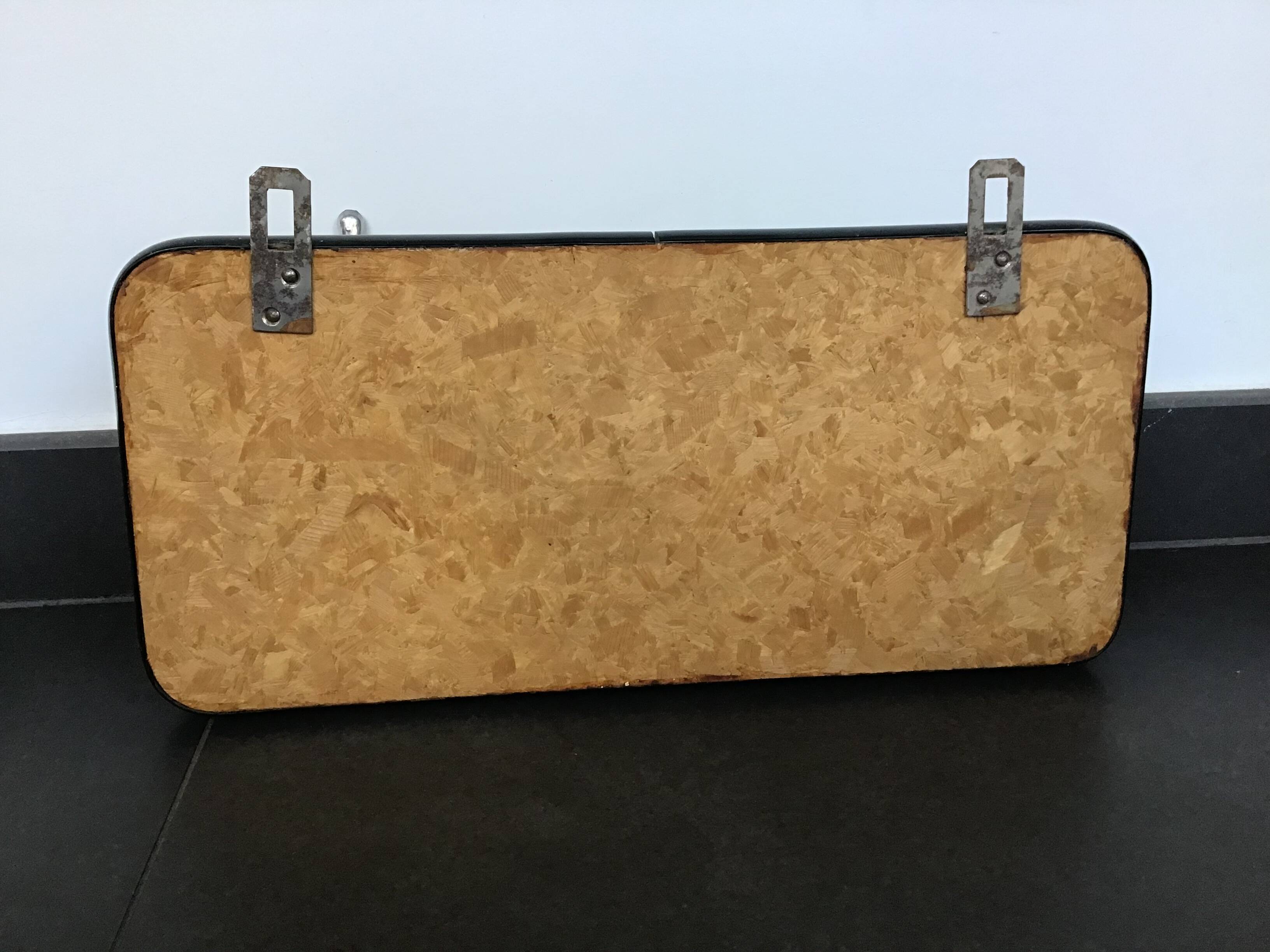 Formica coat rack with mirror, 50s-60s