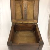 Vintage wooden chest stool