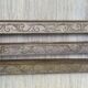 Old wooden curtain cover
