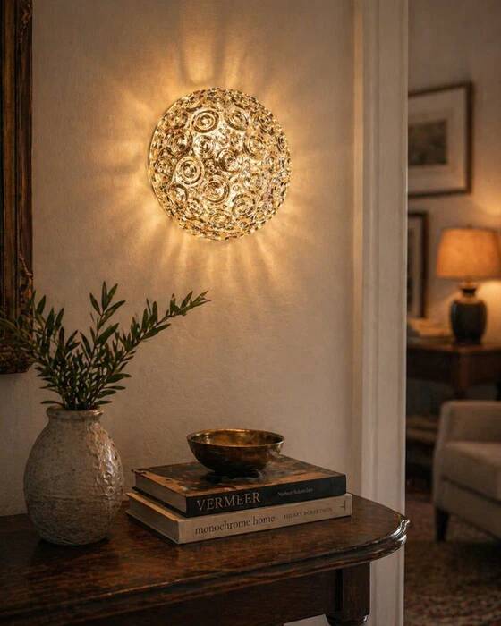 Helena Tynell snail wall or ceiling light 1970