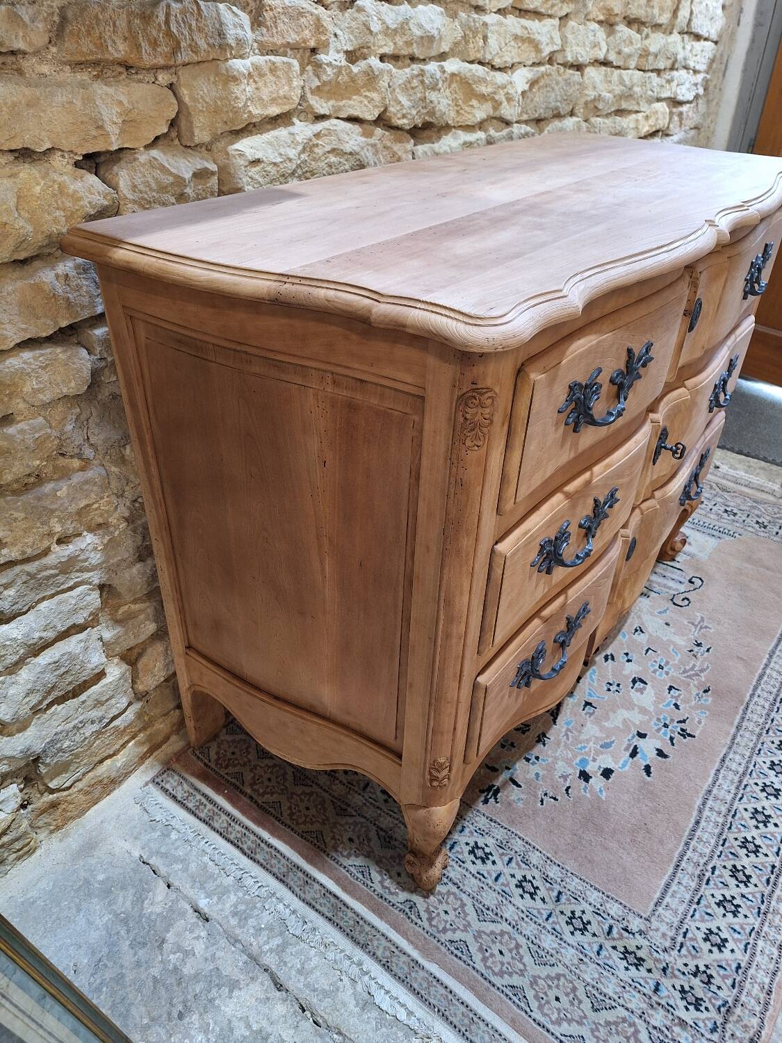 Solid cherry chest of drawers