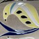 Vase with parakeets 50s