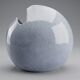 Virebent porcelain vase – stylised landscape decoration – Fish model TGM