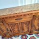 Art Deco sideboard with marble top, antique dresser