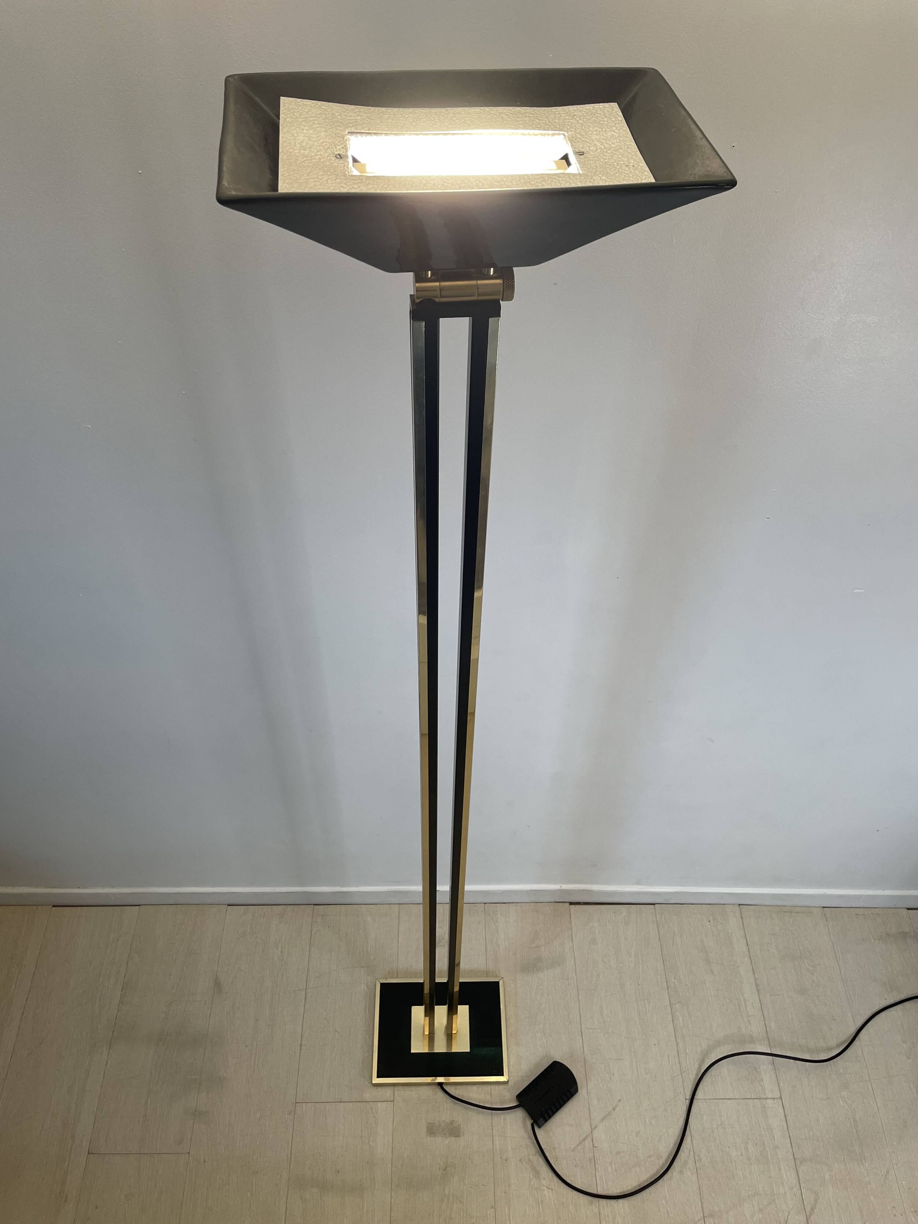 Lampadaire design italien 1970