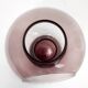 Old Rose Murano Glass Vase with a Hole, Italy