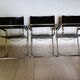 Lot de 3 fauteuils design inspiré Mart Stam