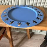 Alessi Girotondo tray diameter 40cm blue epoxy