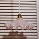 Clichy pink glass pendant