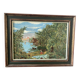 Paysage de maisons au bord du lac