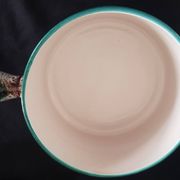Vallauris frying pan with "Aux Chardons" motif, by Etienne Daniel