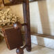 Wall-mounted wooden coat rack with 6 hooks